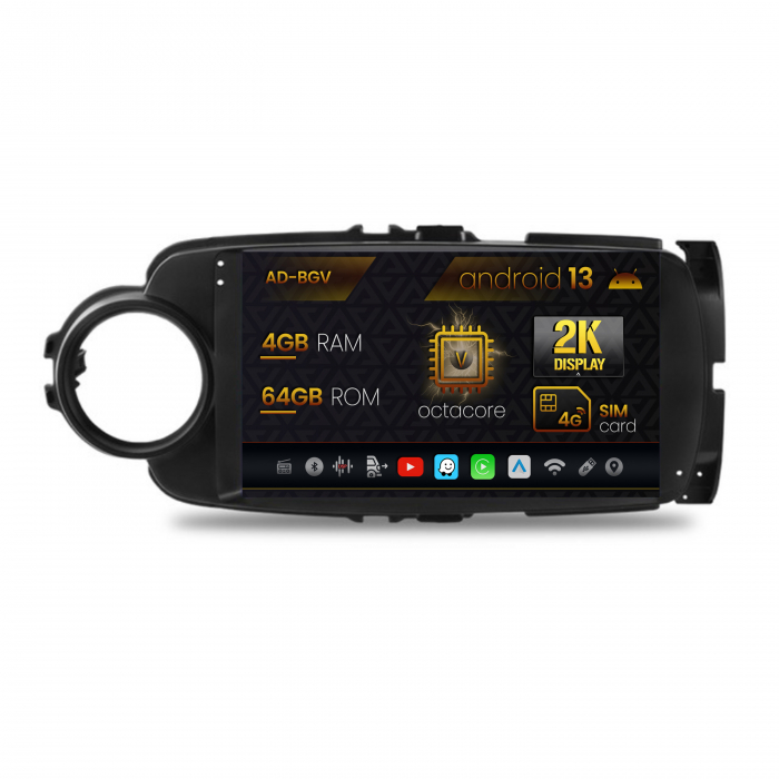Navigatie Android 2K Toyota Yaris 2010+ 4GB | AutoDrop.ro [1]
