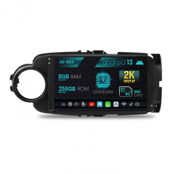 Navigatie Android 2K Toyota Yaris 2010+ 8GB | AutoDrop.ro [1]