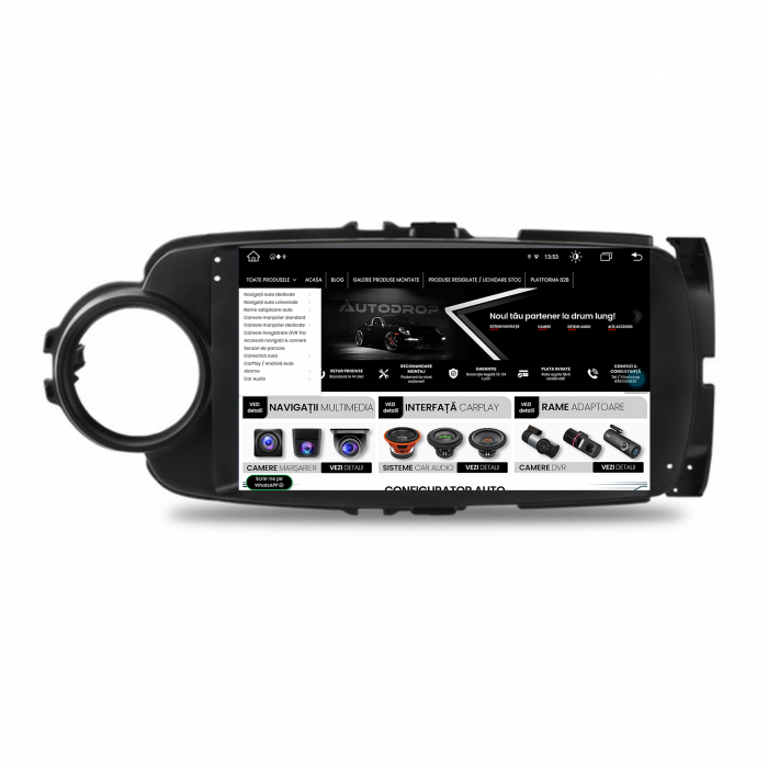 Navigatie Android Toyota Yaris 2010+ 8GB | AutoDrop.ro [4]