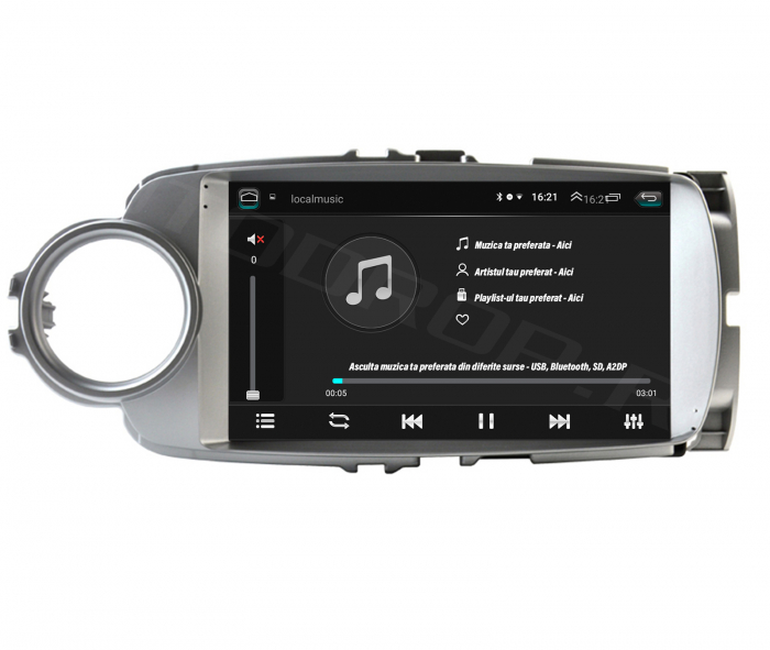 Navigatie Android Toyota Yaris 2010+ 1GB | AutoDrop.ro [15]