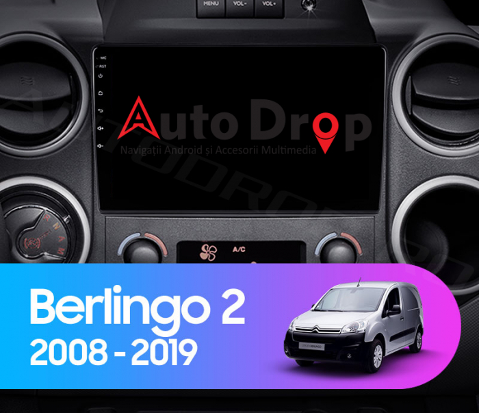 Navigatie Android Citroen Berlingo 2008+ 1GB | AutoDrop.ro [12]