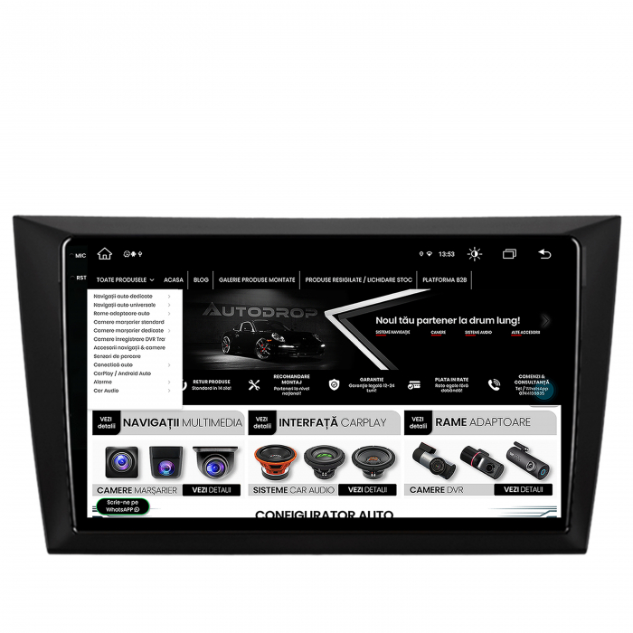Navigatie Android 2K 13 Volkswagen Golf 6 4GB | AutoDrop.ro [12]