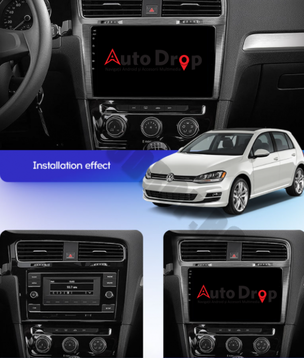 Navigatie Android 10 Volkswagen Golf 7 | AutoDrop.ro [20]