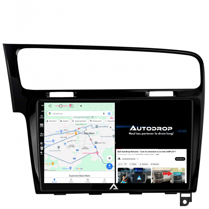 Carplay Android 12 Volkswagen Golf 7 B | AutoDrop.ro [7]