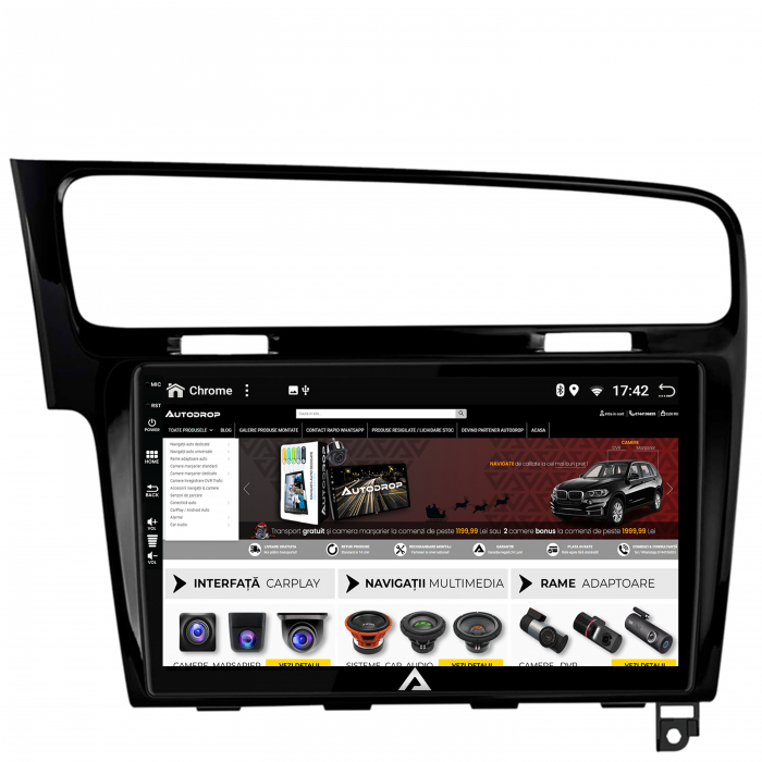 Navigatie Android 12 VW Golf 7 Qled | AutoDrop.ro [8]
