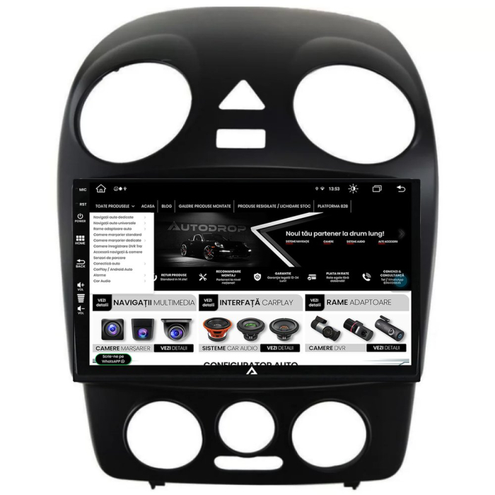 Navigatie Android Volkswagen New Beetle 4GB | AutoDrop.ro [4]