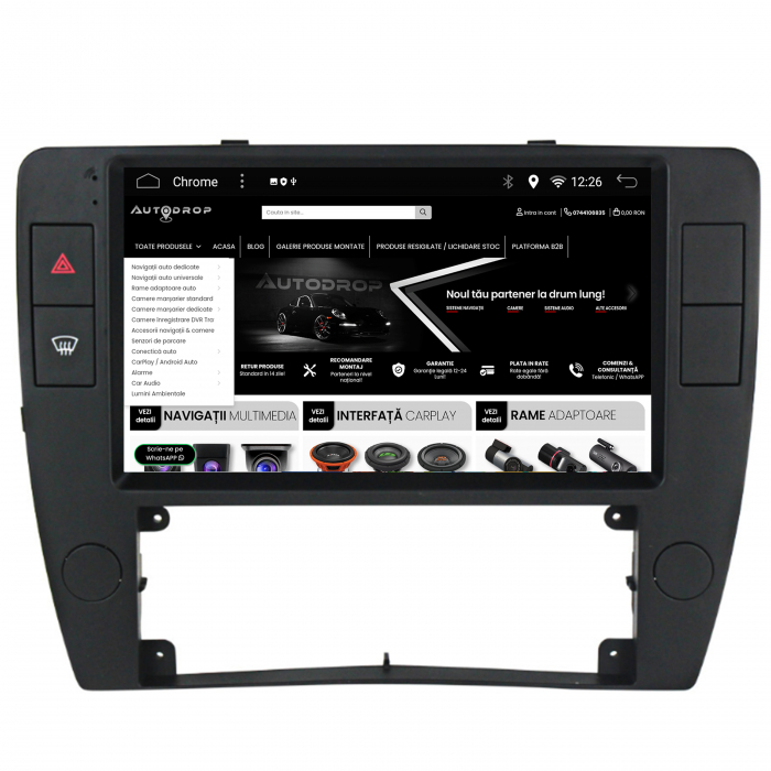 Navigatie Android Volkswagen Passat B5/5.5 (1996-2005) 4GB | AutoDrop.ro [7]