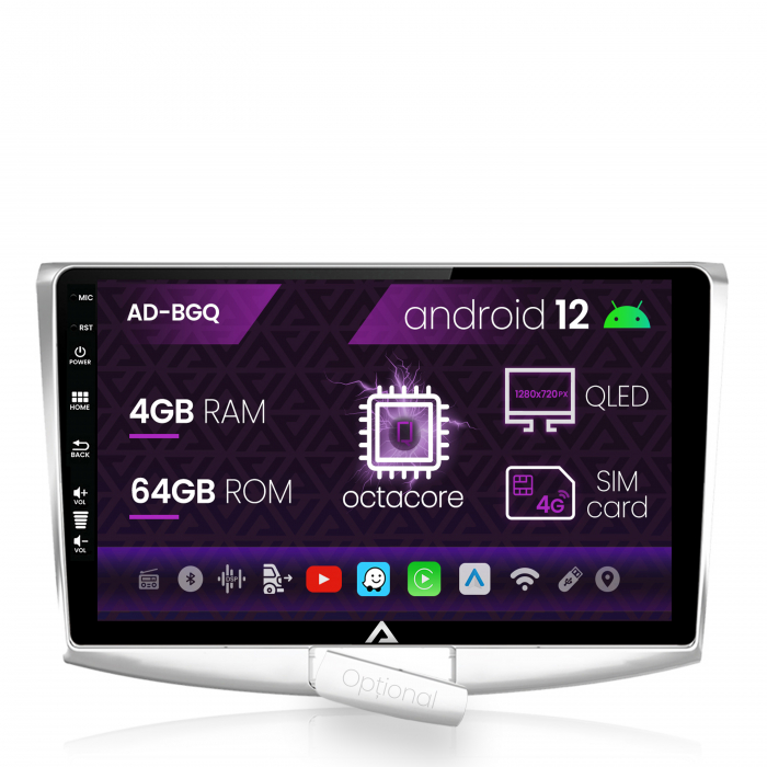 Navigatie Android 12 QLED VW Passat | AutoDrop.ro [2]
