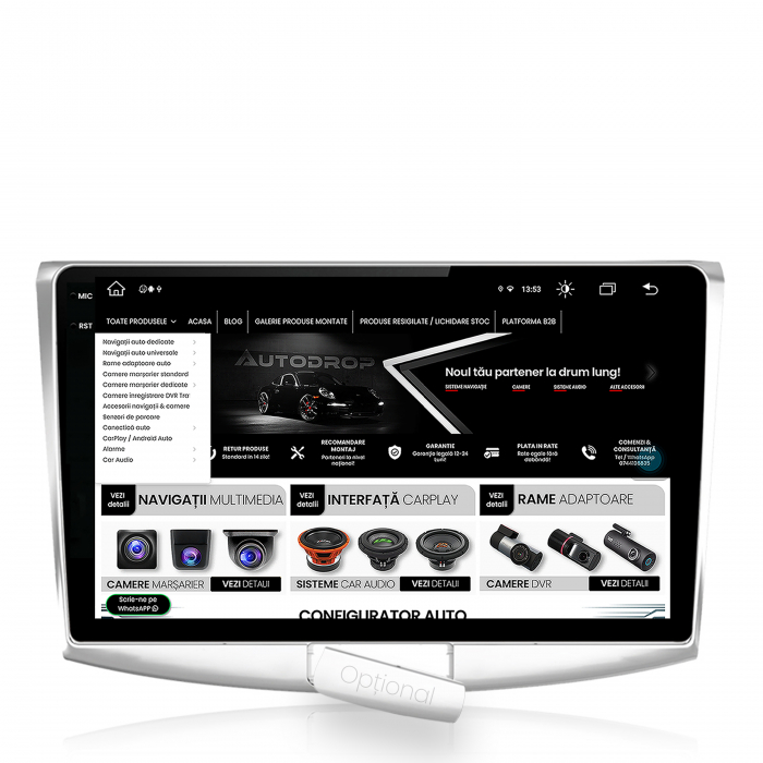 Navigatie Android 13 4GB RAM VW Passat | AutoDrop.ro [13]