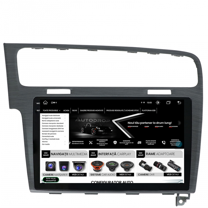 Navigatie Android 13 8GB RAM VW Golf 7 | AutoDrop.ro [13]