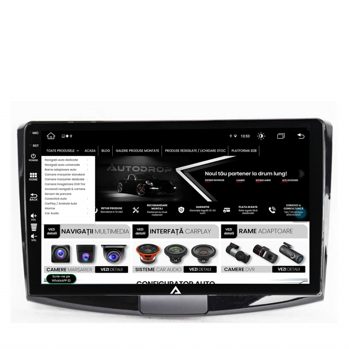 Navigatie Android 13 8GB RAM VW Passat | AutoDrop.ro [4]