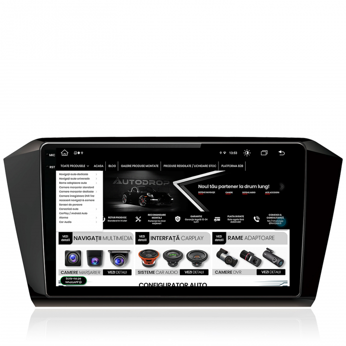 Carplay Android 13 VW Passat B8 2GB | AutoDrop.ro [13]