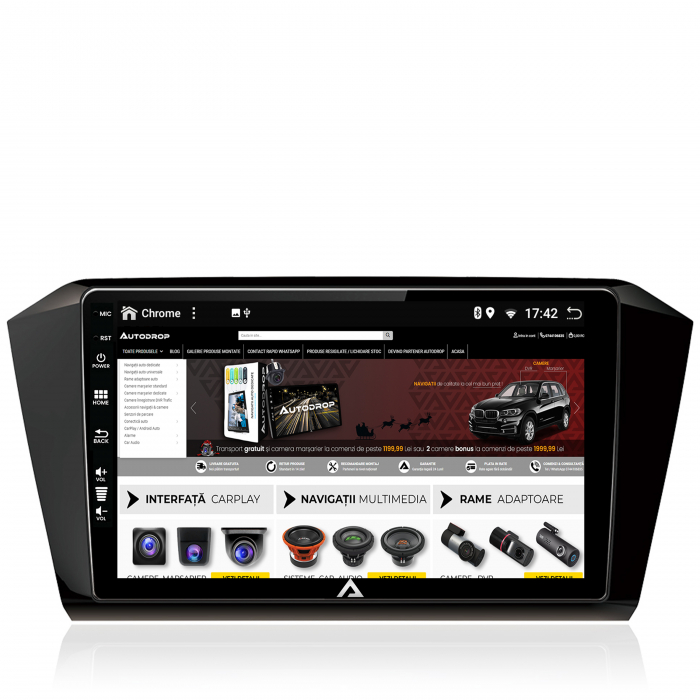 Navigatie Android 12 Passat B8 QLED | AutoDrop.ro [10]