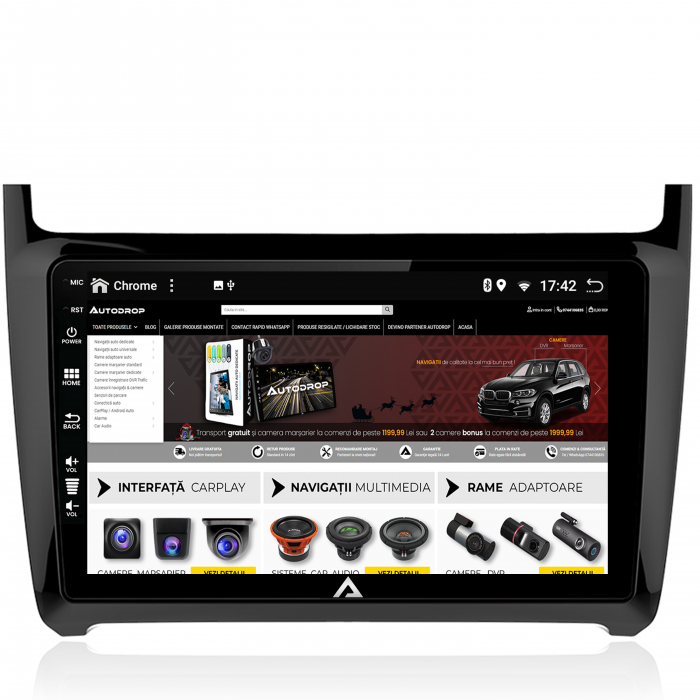 Navigatie Android 12 Volkswagen Polo QLED | AutoDrop.ro [10]