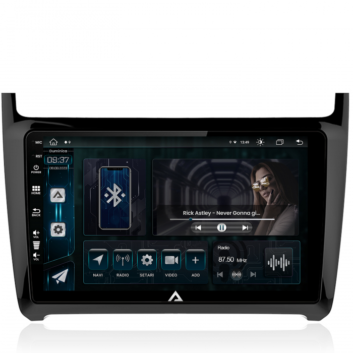 Navigatie Android 13 Volkswagen Polo 8+256GB | AutoDrop.ro [2]