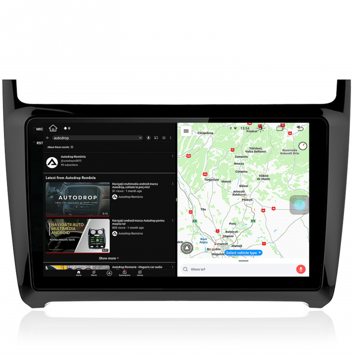 Navigatie Android 13 2K Volkswagen Polo 8+256GB | AutoDrop.ro [5]