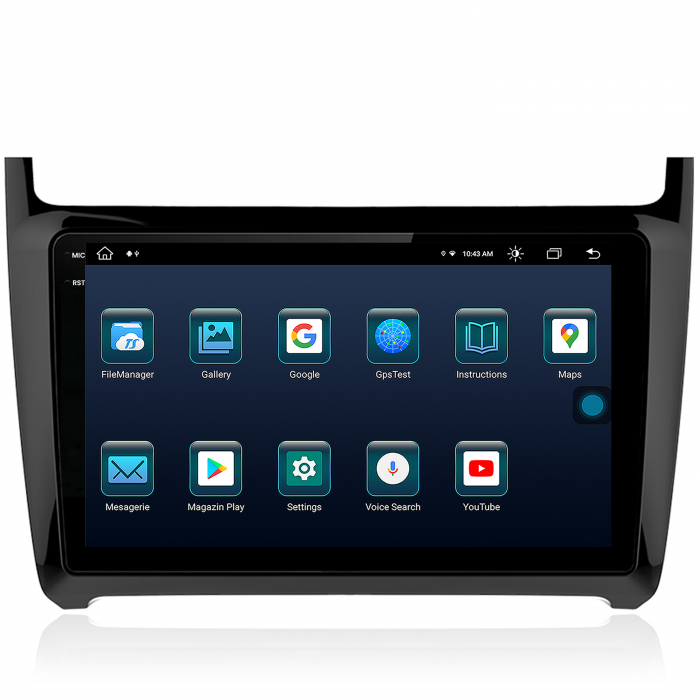 Navigatie Android 13 2K Volkswagen Polo 8+256GB | AutoDrop.ro [4]