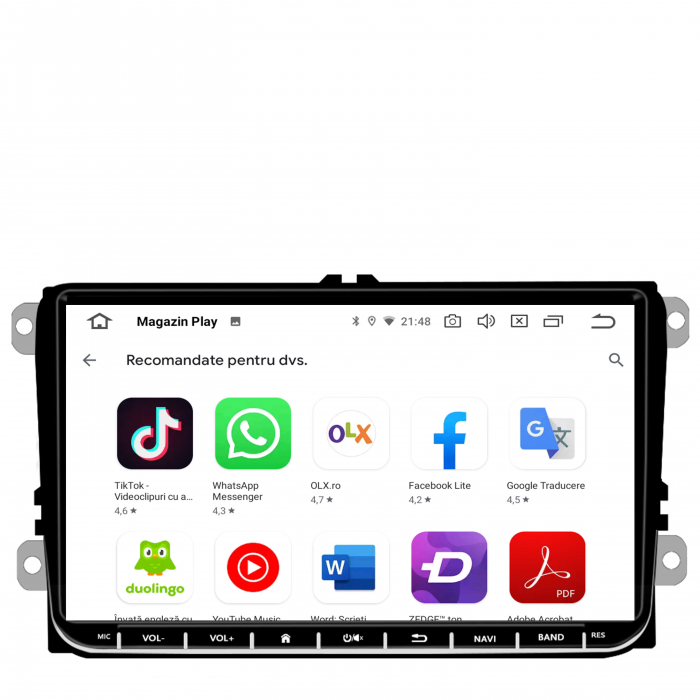 Navigatie VW, Seat, Skoda, Android 10, AD-BGPW9MTK2GB [8]