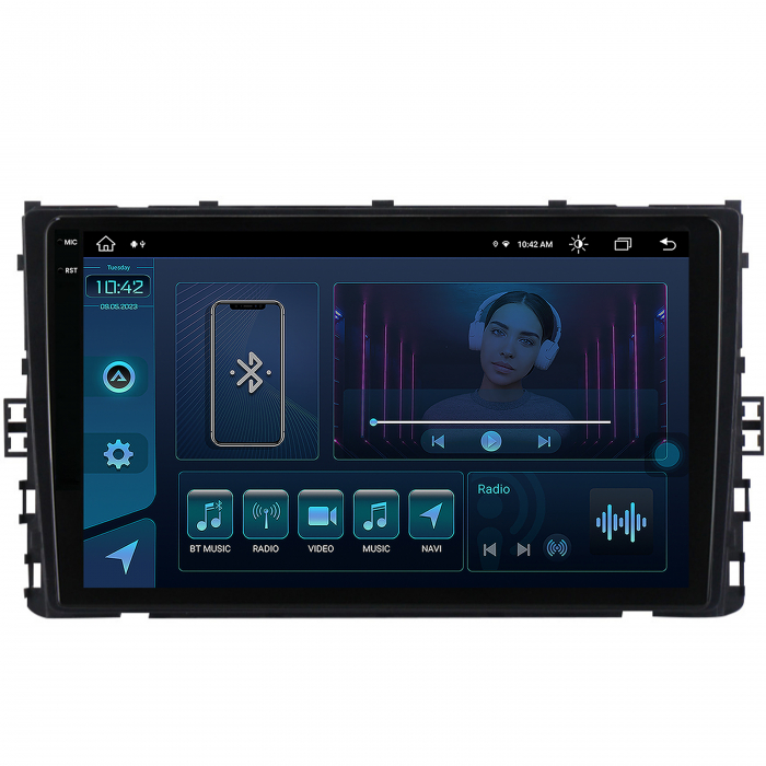 Navigatie Android 2K Volkswagen T-Roc | AutoDrop.ro [2]