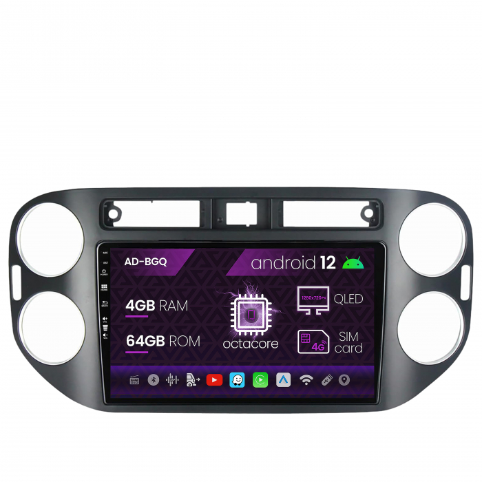 Navigatie QLED VW Tiguan 2006-2016 4GB | AutoDrop.ro [2]