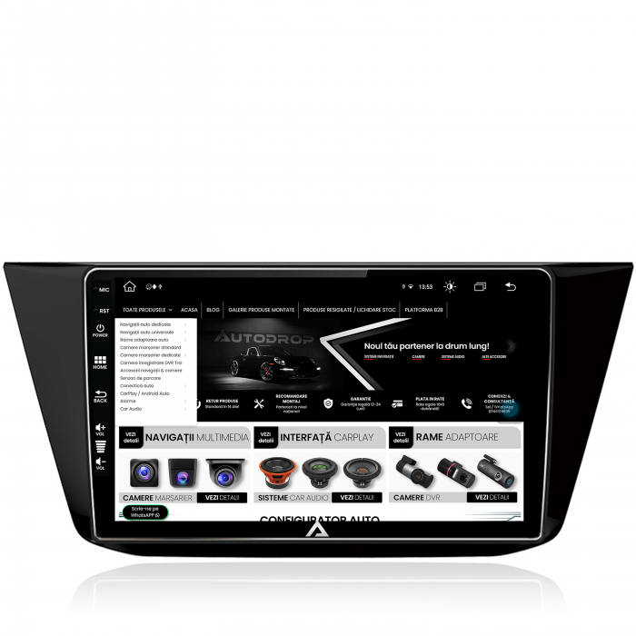 Navigatie Android VW Tiguan 2016-2020 8GB | AutoDrop.ro [4]