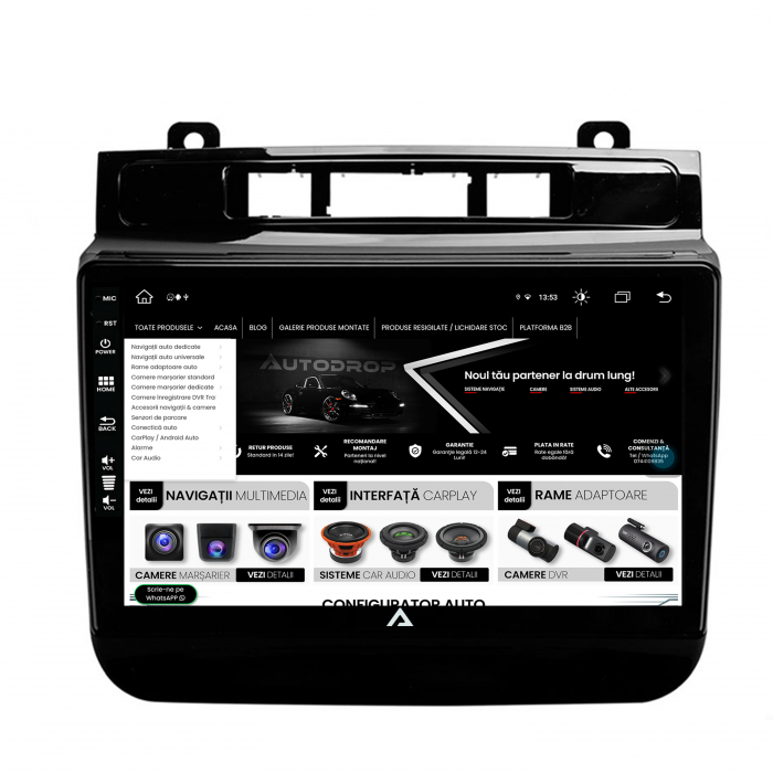 Navigatie Android 13 Volkswagen Touareg 8GB | AutoDrop.ro [5]