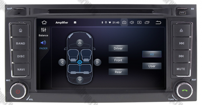 Navigatie VW Touareg T5/Multivan Android 10 - AD-BGWVWTRGP3 [6]