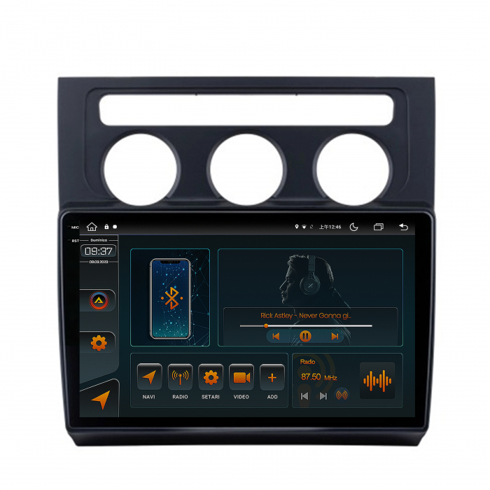 Navigatie Android 13 Volkswagen Touran 4GB | AutoDrop.ro [2]