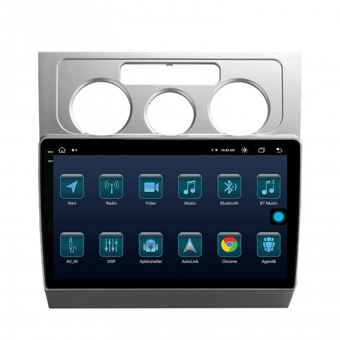 Navigatie Android 2K 13 Volkswagen Touran 8GB | AutoDrop.ro [3]