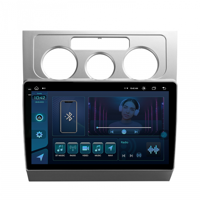 Navigatie Android 2K 13 Volkswagen Touran 8GB | AutoDrop.ro [2]