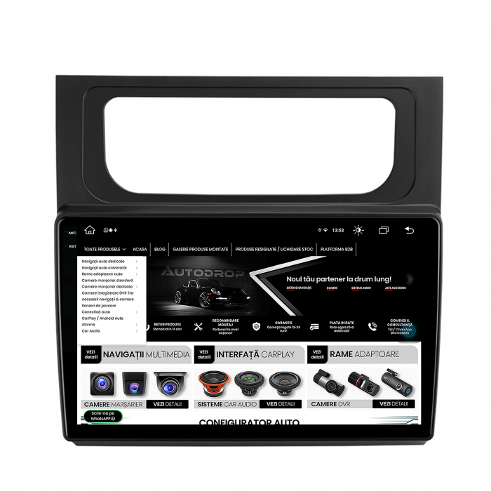 Navigatie Android 2K Volkswagen Touran 11-16 4GB | AutoDrop.ro [13]