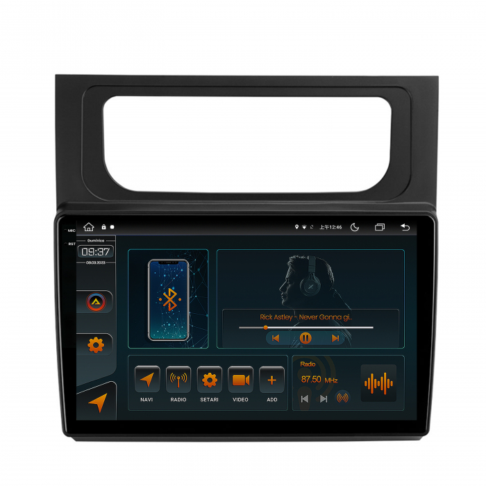Navigatie Android 2K Volkswagen Touran 11-16 4GB | AutoDrop.ro [2]