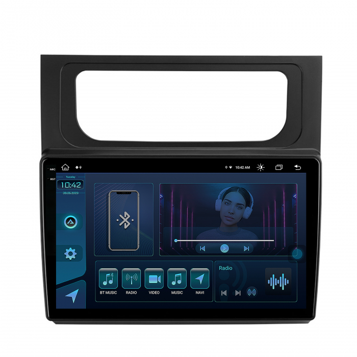 Navigatie Android 2K Volkswagen Touran 11-16 8GB | AutoDrop.ro [2]
