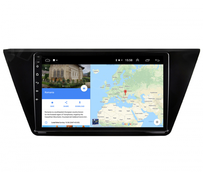 Navigatie Android Volkswagen Touran 2016+ 1GB | AutoDrop.ro [9]