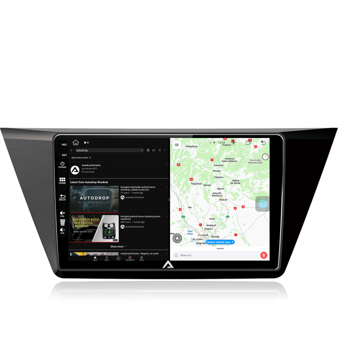 Navigatie Android Volkswagen Touran 2016+ 8GB | AutoDrop.ro [8]