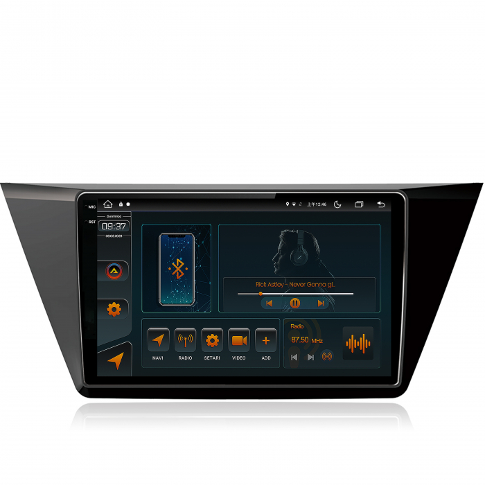 Navigatie 2K Android Volkswagen Touran 2016+ 4GB | AutoDrop.ro [2]