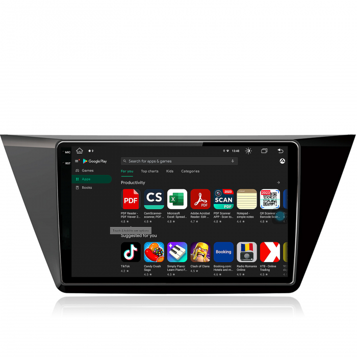 Navigatie 2K Android Volkswagen Touran 2016+ 4GB | AutoDrop.ro [13]