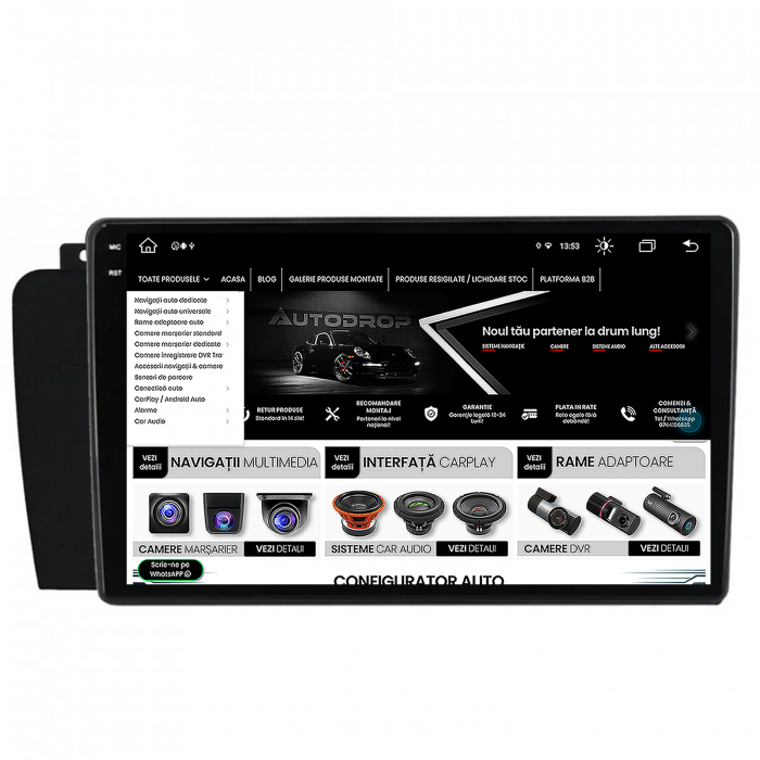 Navigatie 2K Android Volvo S60 2004-2009 8GB | AutoDrop.ro [11]