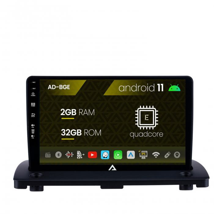 Navigatie volvo xc90 (2002-2014), android 11, e-quadcore 2gb ram + 32gb rom, 9 inch - ad-bge9002+ad-bgrkit402