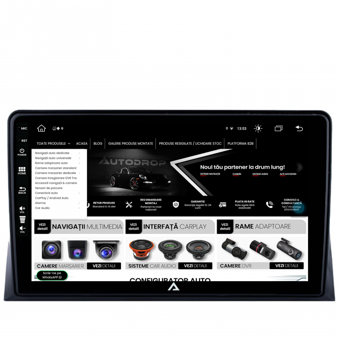 Navigatie VW Multivan T5 AD-BGZ 8+256GB | AutoDrop.ro [4]