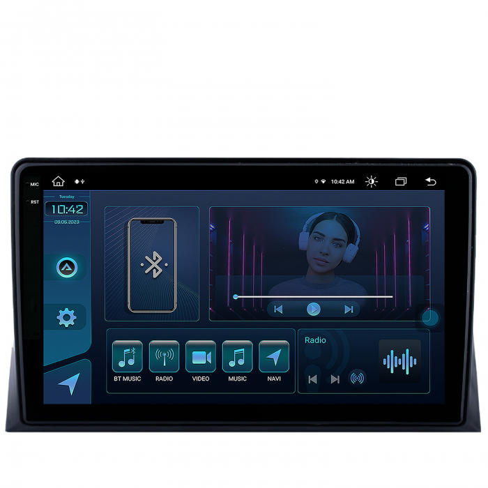 Navigatie VW Multivan T5 AD-BGX 8+256GB | AutoDrop.ro [2]