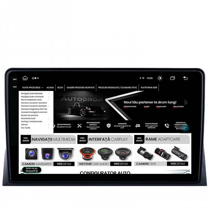 Navigatie VW Multivan T5 AD-BGX 8+256GB | AutoDrop.ro [12]