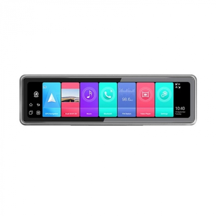 Oglinda Star T88 DVR, 4G, Display 12", Android 8.1, 2GB RAM 32GB ROM, Flota, GPS, ADAS, Night vision, 4 Camere [2]