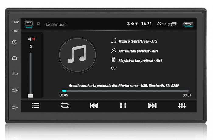 Navigatie Auto All-in-One 2DIN, Android 9.1 - AD-BGP1001 [8]