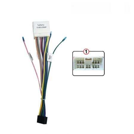 Cablaj multimedia Cablaj adaptor Autodrop Subaru Forester (2004-2008) Navigații multimedia Android [1]