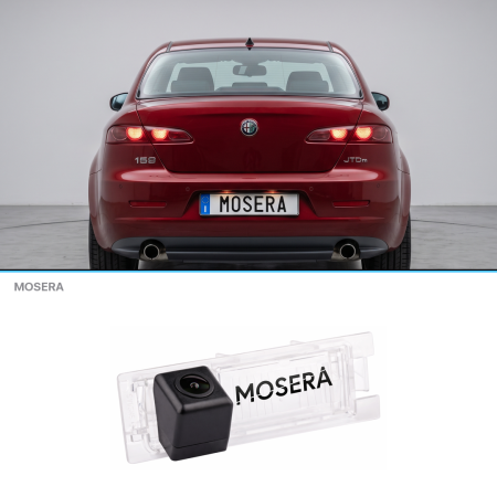 Camere Alfa Romeo 159 (2005-2012) - Cameră marșarier Alfa Romeo 159 2005-2012 AHD 1080P/NTSC MOSERA