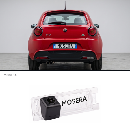 Camere marșarier auto - Cameră marșarier Alfa Romeo Mito 2008-2018 AHD 1080P/NTSC MOSERA