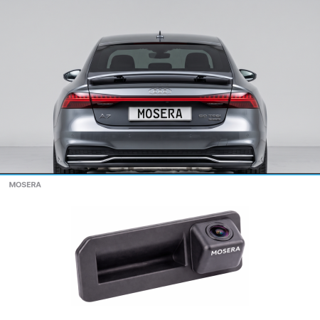 Camere Audi - Cameră marșarier Audi A7 C8 2019+ în mâner AHD 1080P/NTSC MOSERA