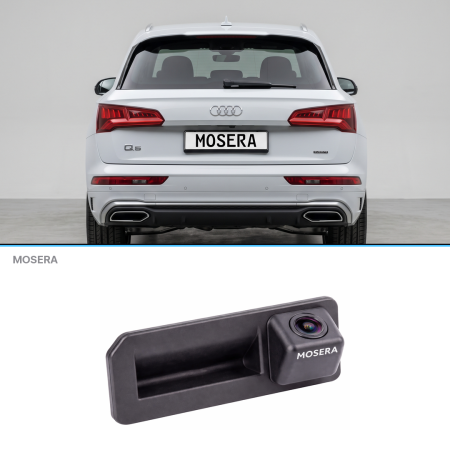 Camere Audi - Cameră marșarier Audi Q5 FY 2017+ în mâner AHD 1080P/NTSC MOSERA