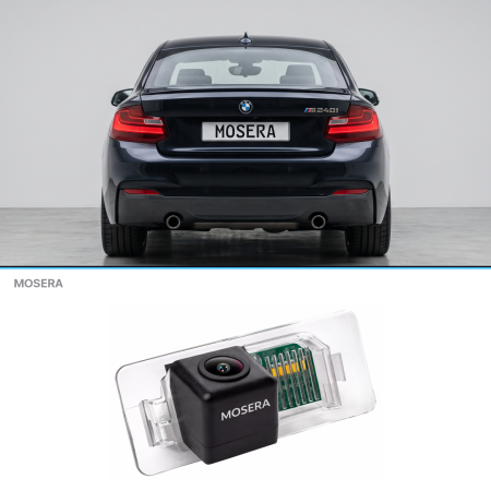 Camere BMW - Cameră marșarier BMW Seria 2 F22, F45, F23, F46 2012-2019 AHD 1080P/NTSC MOSERA